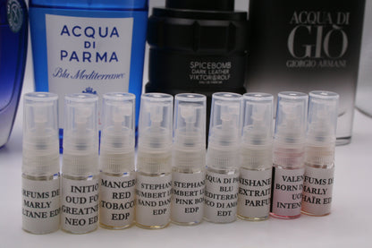 Perfume samples